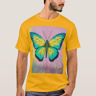T-shirt "T-shirts design papillon unique | Belle & Cr