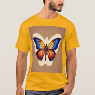 T-shirt "T-shirts design papillon unique | Belle & Cr