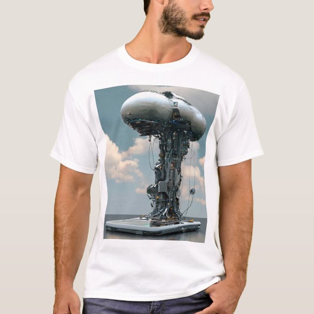 T-shirt "T-shirts inspirés par la technologie : conception (Devant)