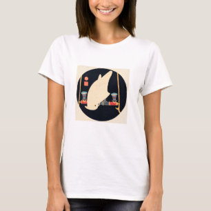 T-shirt T-shirts: ITŌ JAKUCHU : UNE MAQUETTE BLANCHE