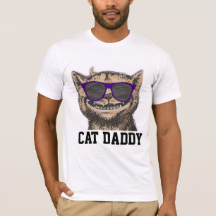 T-shirt T-shirts, lunettes de soleil CAT DAD