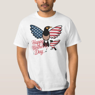 T-shirt T-ShirtT-shirt patriotique Bonne fête des Mères Oi