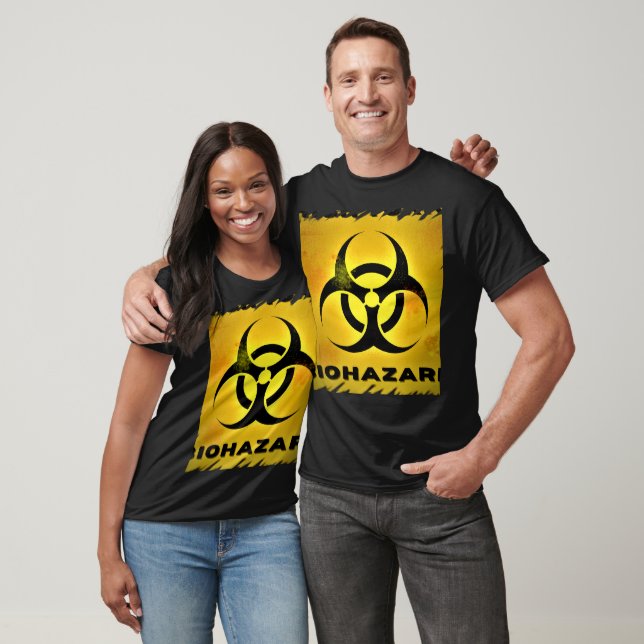 T-shirt t-short de risque biologique (Unisexe)