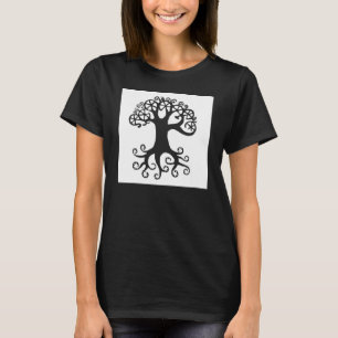 T-shirt T viable d'arbre de bicyclette