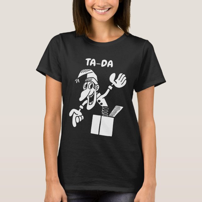 T-shirt TA-DA diable en boîte (Devant)