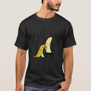 T-shirt Ta Drôle de Banane Jaune Drôle de Fruits Imprimé C