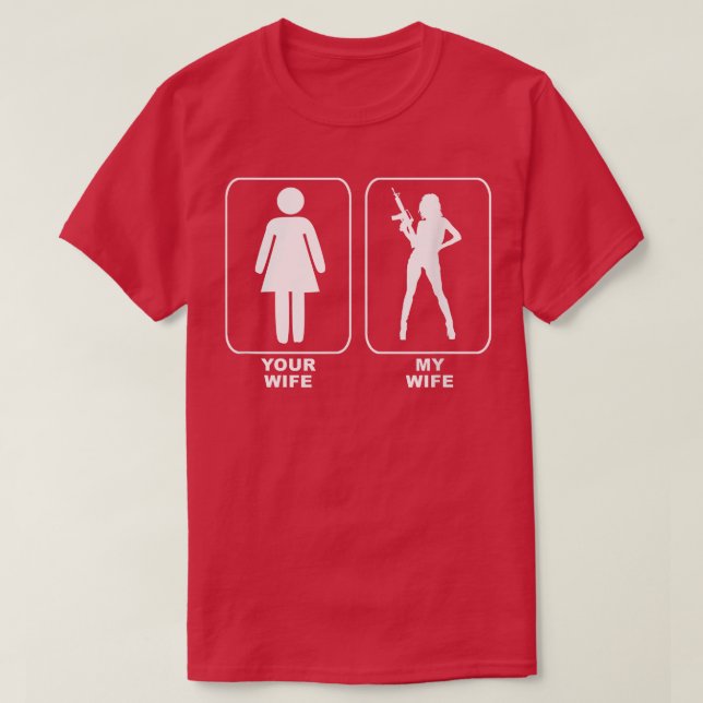 T-shirt Ta Femme Ma Femme  (Design devant)