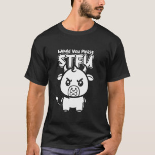 T-shirt Ta Gaffe Bétail - Agriculteur Bovins Vache S'il Vo