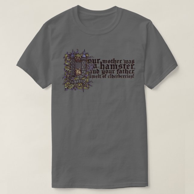 T-shirt Ta mère était un Hamster (Design devant)