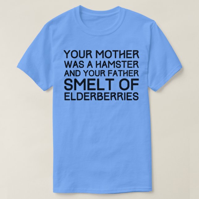 T-shirt Ta Mère Était Un Hamster (Design devant)