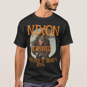 T-shirt Ta nned Repos & Prêt NIXON 2028 Président