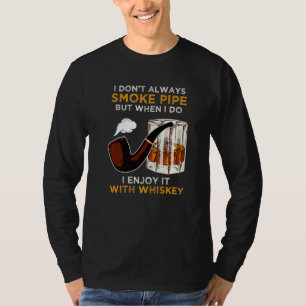 T-shirt Tabac À Tubes Pour Les Connoisseurs De Whiskey Et