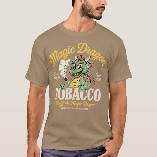 T-shirt Tabac magique Dragon (Devant)