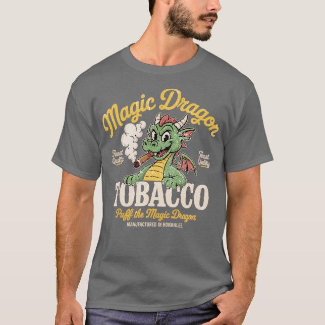 T-shirt Tabac magique Dragon (Devant)