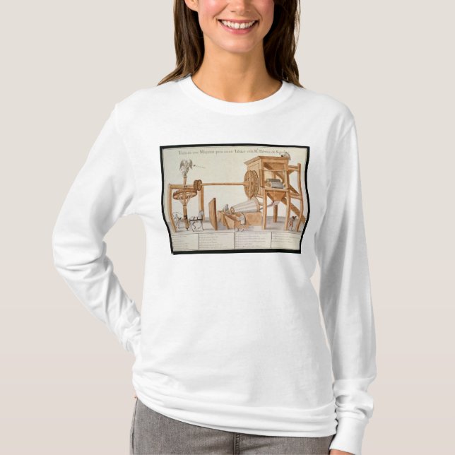 T-shirt Tabac tamisant la machine du tabac royal (Devant)
