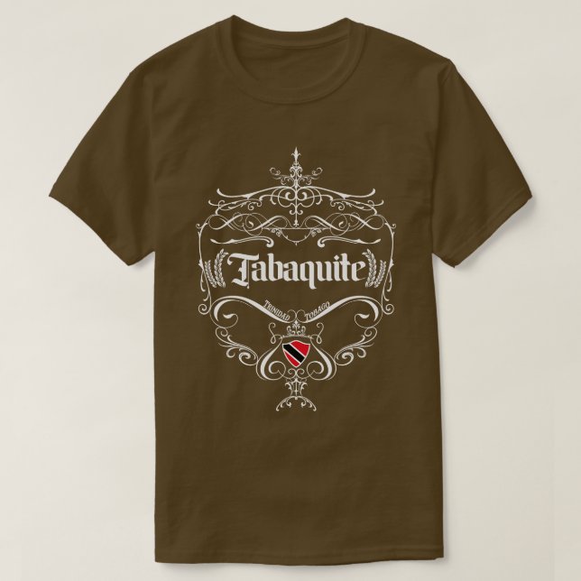 T-shirt Tabaquite Design Vintage 1 (Design devant)