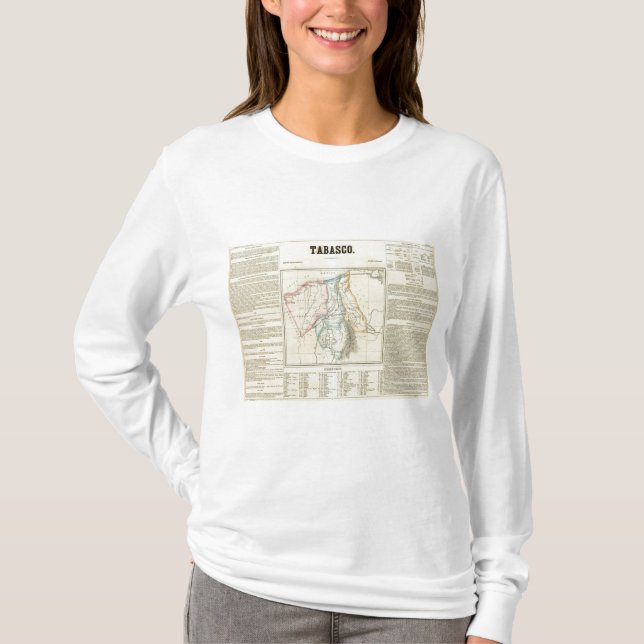 T-shirt Tabasco, Mexique (Devant)