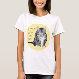 T-shirt Tabby Cat - Faire ma journée