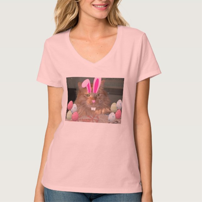 T-shirt Tabby de Pâques (Devant)