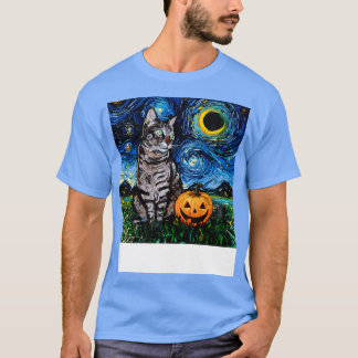 T-shirt Tabby Halloween Cats