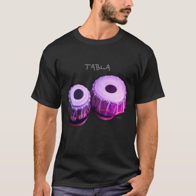 T-shirt Tabla avec TEREKETE sur le dos (Devant)