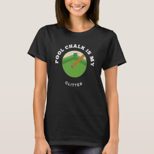 T-shirt Table Billard de la calque du bassin