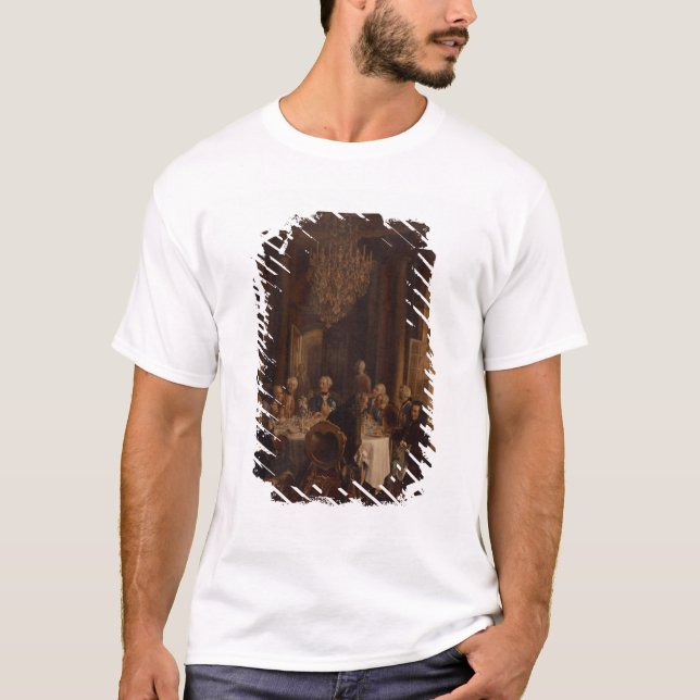 T-shirt Table de dîner à Sanssouci, 1850 (Devant)