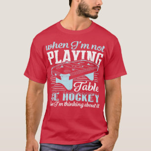 T-shirt Table de hockey sur glace Table de hockey Hockey H