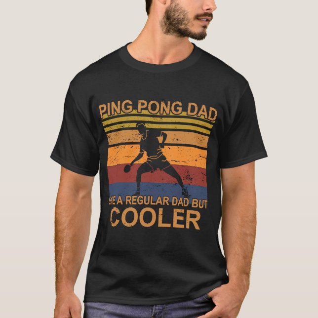 T-shirt table de ping pong ping pong pong pong (Devant)