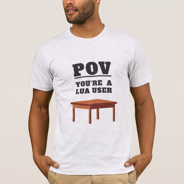 T-shirt Table Lua (Devant)