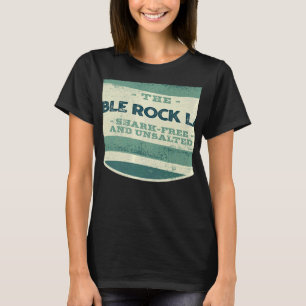 T-shirt Table Rock Lake Shark Camping gratuit et non salé