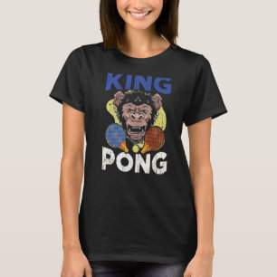 T-shirt Table Tennis Ping Pong Lecteur Racket Science 1