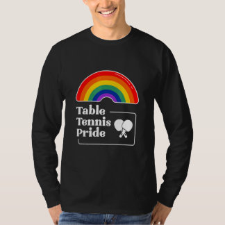 T-shirt Table Tennis Pride LGBTQIA Gay