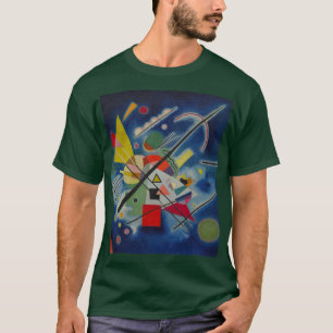 T-shirt Tableau bleu par Kandinsky Deep Forest