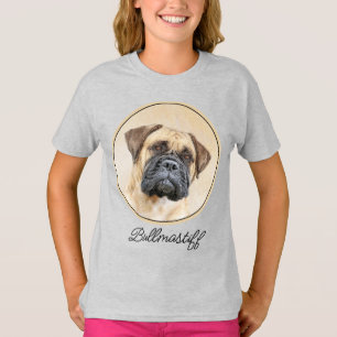 T-shirt Tableau Bullmastiff - Joli T-Shi original Chien Ar