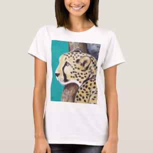 T-shirt Tableau Cheetah