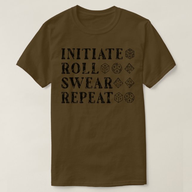T-shirt Tableau D20 - Jeu de rôles DM (Design devant)