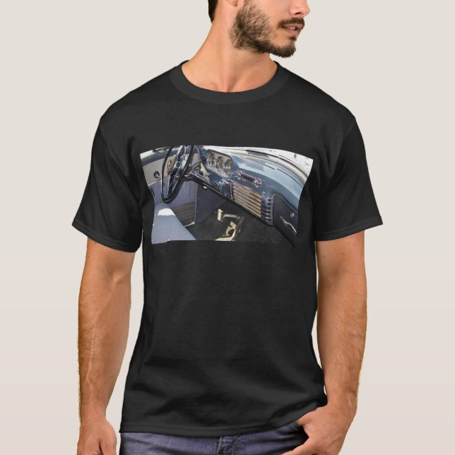 T-shirt Tableau de bord classique de Packard (Devant)