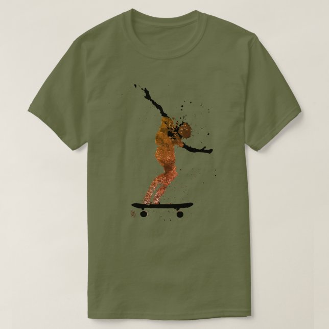 T-shirt Tableau de bord graphique (Design devant)