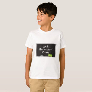 T-shirt Tableau de bord scolaire Accueil Éducation Co