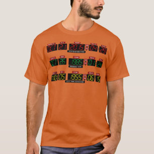 T-shirt Tableau de bord Time Machine amusant