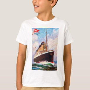T-shirt Tableau de la ligne Titanic White Star