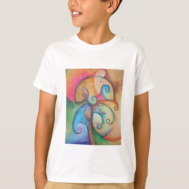 T-shirt Tableau de l'arbre de vie (Devant)