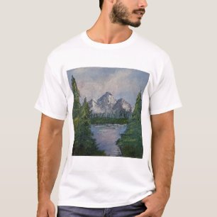 T-shirt Tableau de style Bob Ross #2
