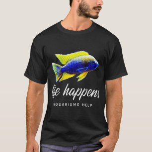 T-shirt Tableau d'identification des escargots d'aquarium