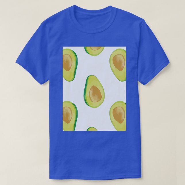 T-shirt Tableau Exotique Tropique Avocado (Design devant)