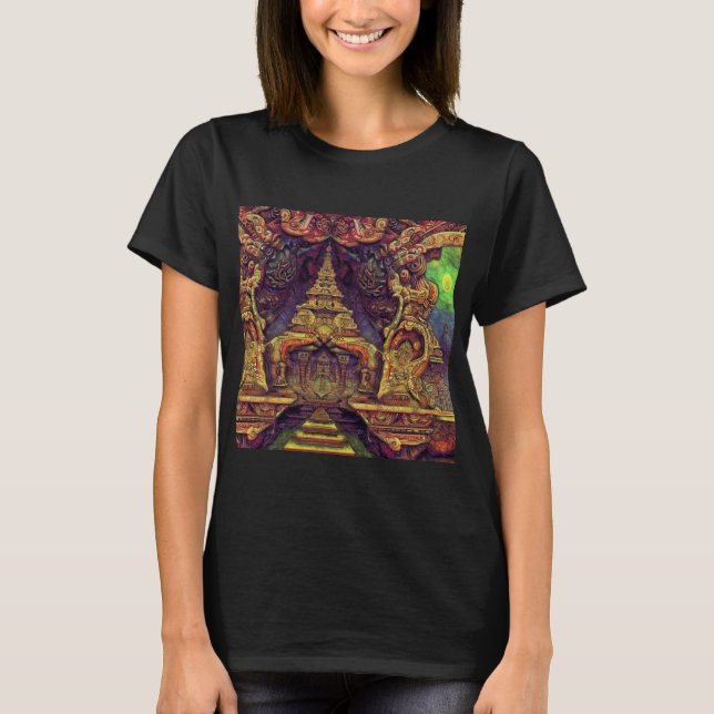 T-shirt Tableau Imaginaire 1 - Temple (Devant)