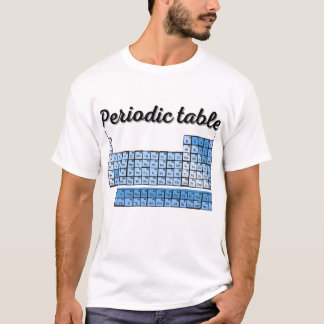 T-shirt Tableau périodique