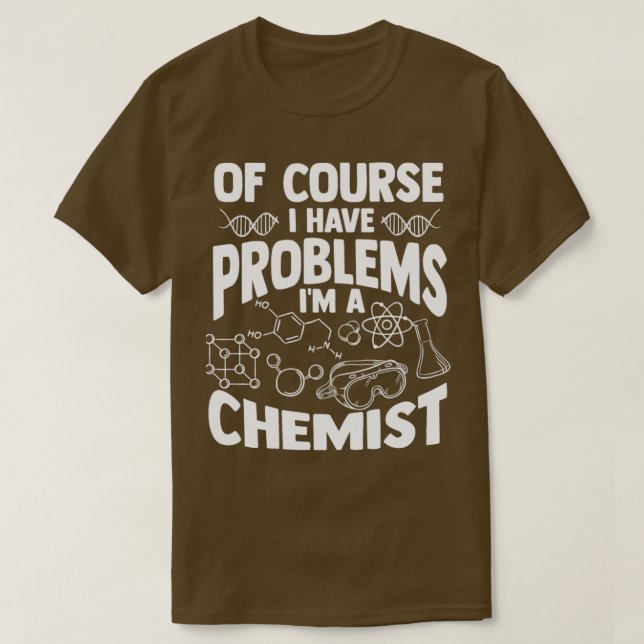 T-shirt Tableau périodique Chimie des protons Atom Hydrogè (Design devant)