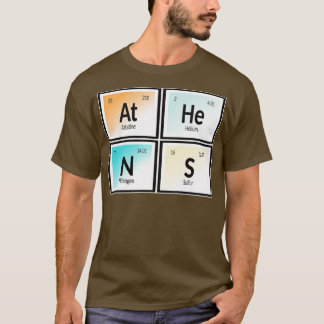 T-shirt Tableau périodique d'Athènes
